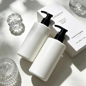 Body Wash Shower Gel Custom Packaging Wholesale Empty 300ml 10oz Hair Care Conditioner HDPE Plastic <b>Pump</b> <b>Bottle</b> for Shampoo - Product Image 4