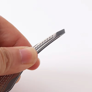 Pinzas Profesionales de Acero Inoxidable con Punta Inclinada para Cejas, Pinzas de Precisión para Depilación de Cejas, Herramienta de Maquillaje para Salón de Belleza - Product Image 4