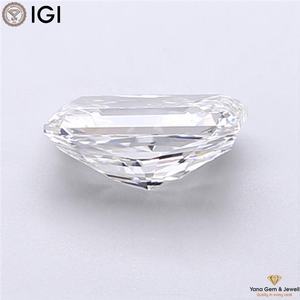 Diamante Cultivado en Laboratorio CVD de Corte Radiante de 1.50 Quilates, Color D, Claridad VS1, Certificado IGI, Joyería Elegante y Personalizada de Lujo Minimalista - Product Image 3