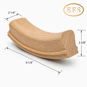 Vis d'extrémité de rampe d'escalier en bois, rondelles, réglables, résistantes à la rouille et à l'eau, fixation murale, design rustique, certifiées FSC - Product Image 1