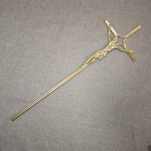 Croix de cercueil en alliage de zinc de style européen pour la décoration, accessoires funéraires - Product Image 3