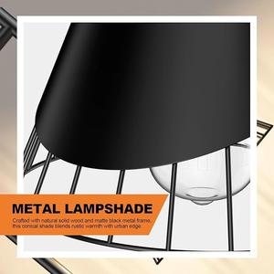 Lámpara de Pie Negra Contemporánea con Interruptor de Pie y Portalámparas E27 para Iluminación del Hogar - Product Image 5