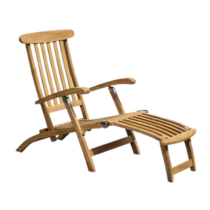 Chaises pliantes en bois massif Sunrise Sun Loungers Matériaux naturels Lit de soleil pour la plage et la piscine Prix de gros - Product Image 1