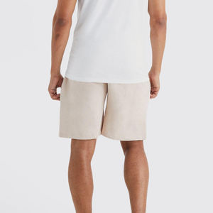 Shorts de sport pour homme 100% coton, respirants, séchage rapide, en toile, pour la gym et l'entraînement, avec cordon de serrage, shorts d'entraînement d'été - Product Image 2