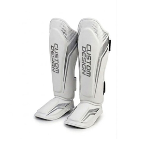Espinilleras de Cuero de la Mejor Calidad para Muay Thai y Kickboxing, Protectores Duraderos para Espinillas y Empeines, Equipo de Entrenamiento - Product Image 6