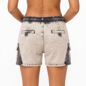 Shorts de Mujer con Lavado Ácido, Calidad Premium, Estilo Vintage, Corte Holgado, Cintura Alta, Moda Verano, Uso Diario Informal, con OEM - Product Image 6