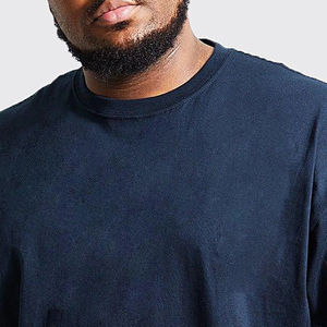 T-shirt Homme Oversize de Luxe en Coton Lourd 100% 220 GSM, Imprimé en Relief, Respirant, Écologique, Vente en Gros OEM - Product Image 4