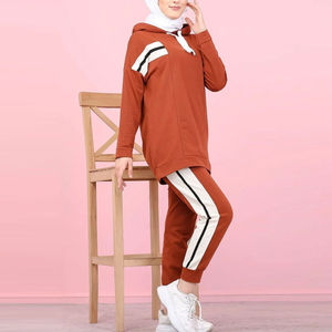 Conjunto Casual Elegante de Moda para Mujer, Primavera, Poliéster Arrugado, Largo, No Transparente, Bordado Sólido - Product Image 4