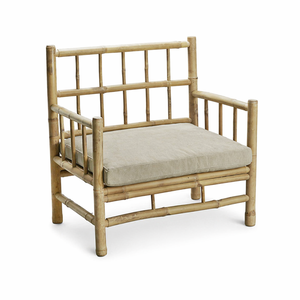 Wholesale Scandinavian Bamboo Lounge <b>Chair</b> Handmade Indoor Outdoor Furniture Natural Design OEM ODM Made in Vietnam - Product Image 4