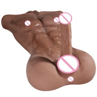 Netphi Realistische Männliche Sexpuppe in Lebensgröße, Ganzkörper Liebespuppe, Torso mit Engem Analsexspielzeug für Paare und Frauen