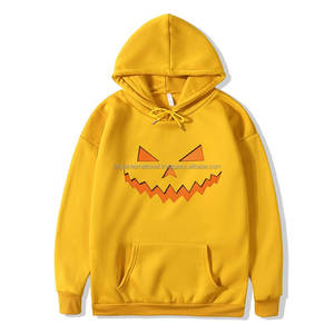 EE. UU. Tamaño 100% Algodón Fleece Pullover Hoodie Cool Hip Hop Style para Hombres Mujeres Serigrafía Venta al por mayor para el verano Halloween - Product Image 5