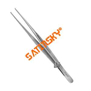 Pinzas de tejido de pulgar TC ADSON Micro 12 CM Microcirugía Manual de acero inoxidable CE Certificado Clase III Instrumentos - Product Image 4