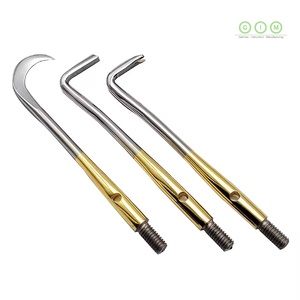 Outil de retrait de couronnes dentaires, instrument en acier inoxydable de qualité supérieure pour applications dentaires cliniques professionnelles - Product Image 6