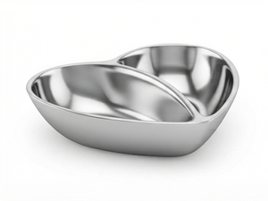 Premium Aluminum <b>Heart</b> <b>Shape</b> Shining Polish Modern Luxuries Royal Serving <b>Bowl</b> Hot Sale Designer Octagonal <b>Shape</b> Serving <b>Bowl</b> - Product Image 5