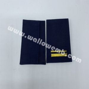 2026 Bomba de Pakistán de Calidad Premium, Epaulettes de Bullion Rígidos de 2 Barras, Deslizables, para Insignia de Grado Profesional de Rescate - Product Image 2
