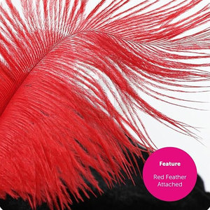 Latest Design Adults Tricorn <b>Hat</b> Structured Crown Decorative Edge Comfortable Inner <b>Band</b> Party Character Lightweight - Product Image 6