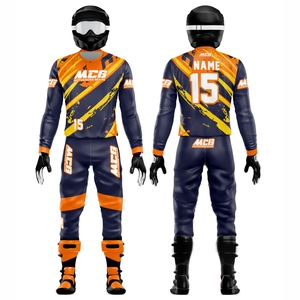 2027 Popular Design Best Quality Silicon Screen Printing Luxurious Fabric ATV Dirt Bike Off Road MTB BMX Motocross Racing Wears - Product Image 1