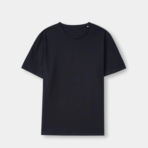 Camiseta de Manga Corta con Cuello Redondo, Fabricada en Algodón, Transpirable, de Secado Rápido, Servicio OEM, MOQ Bajo, Camisetas para Hombre - Product Image 1