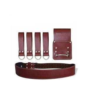 Cinturón de Herramientas de Cuero Genuino Premium Personalizado, Bolsa de Herramientas Combinada, Organizador de Herramientas para Carpintero, Cinturón de Cuero para Herramientas - Product Image 6