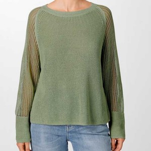 Suéter de punto para mujer estilo hip-hop - Jersey holgado de invierno - Ropa urbana femenina de color liso y elegante 2026 transpirable - Product Image 2