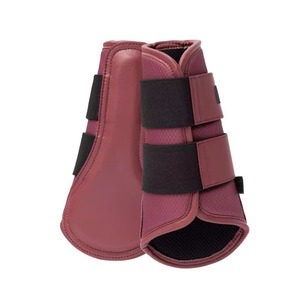 Medicina equina deportiva: Herraduras de neopreno duradero con cierre de hebilla de cuero genuino para terapia y protección de patas ecuestres. - Product Image 3