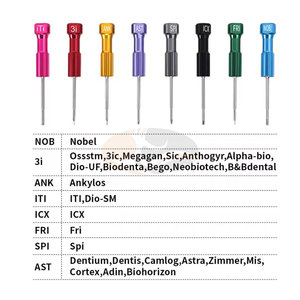 Dental Implant <b>Screwdriver</b> Set 8pcs Stainless Steel Holder <b>Precision</b> Laboratory Dentistry Surgical Professional Implant Driver - Product Image 4