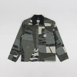 Veste en toile pour homme, style décontracté, col mandarin, manches longues, imperméable et respirante, avec logo personnalisé, vente en gros - Product Image 1