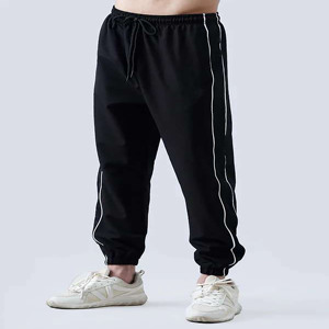 Men's <b>Polyester</b> Gym <b>Jogger</b> Pants Quick Dry Running Training Sports Trousers Made In Sialkot Pakistan - Product Image 3