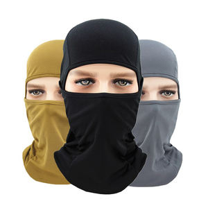 Masque de ski noir avec logo personnalisé, passamontagna, masque intégral pour moto, masque de ski, balaclava d'été pour motos - Product Image 3