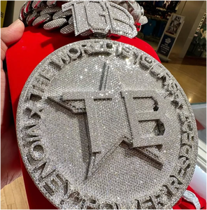 Pendentif Moissanite en Argent Sterling 925 de Forme Ronde, 2 Pouces, Grand Cercle Lourd Style Hip Hop, Breloque Lettre pour Fêtes - Product Image 2