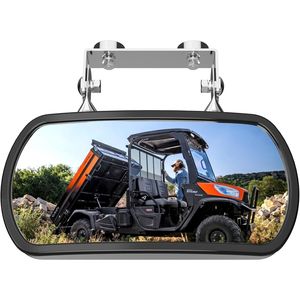 Espejos Retrovisores Laterales Convexos Magnéticos para Tractores, Carretillas Elevadoras, Carritos de Golf, Compatibles con John Deere Kubota - Product Image 1