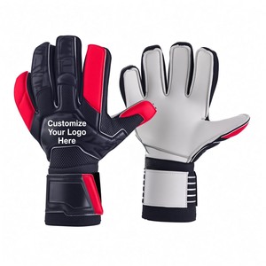 Gants de gardien de but de football, en cuir PU, antidérapants, respirants, avec sangle de poignet réglable, unisexe - Product Image 4