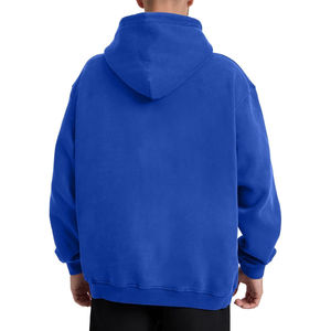 Sweat à capuche oversize pour homme Top Blue 2025, super doux, effet délavé, anti-plis, style vintage, personnalisable - Product Image 3