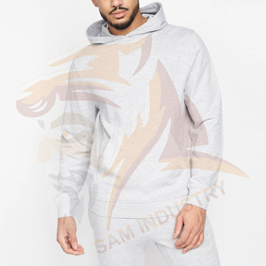 Survêtements décontractés de haute qualité pour hommes, nouvelle arrivée, 100% coton, ensemble de survêtements de style pull pour hommes - Product Image 4