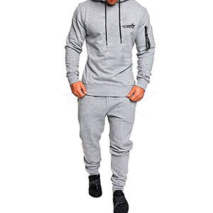 Ensemble de jogging pour homme de qualité supérieure, best-seller, couleur unie, confortable et respirant, en vente en ligne - Product Image 2
