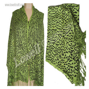 Elegant Jacquard Viscose Fabric Animal Print Stole for Women and Girls Soft Lightweight Stylish Fashion Accessory for All Season - Product Image 1