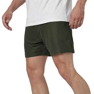 Shorts d'entraînement en maille polyester pour hommes, respirants, pour la gym, avec logo personnalisé, OEM ODM, fabricant en gros, best-sellers - Product Image 1
