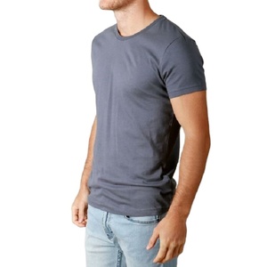 T-shirts pour hommes de haute qualité, prix de gros, personnalisables, 100% coton, séchage rapide, respirants, manches courtes, coupe classique, sur mesure - Product Image 1