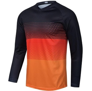 Camiseta de Ciclismo MTB al Por Mayor, Ropa con Impresión por Transferencia de Calor, Resistente al Viento, Manga Larga, Sublimada, para Descenso, de Secado Rápido - Product Image 6