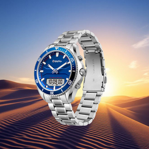 Montre <span class=keywords><strong>Al</strong></span> <span class=keywords><strong>Fajr</strong></span> de bonne qualité, étanche, numérique, avec fonction Qibla et Azan, pour hommes musulmans, montre connectée religieuse islamique. - Product Image 1