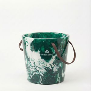 Seau à glace en résine de qualité supérieure |   Seau à glace durable pour champagne et vin, idéal pour hôtels, restaurants et vente en gros - Product Image 2