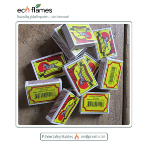 Boîtes d'allumettes de sécurité pratiques et de poche de taille de 47 mm avec des allumettes de marque personnalisées en provenance d'Inde - Product Image 2