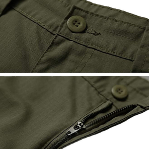 Pantalon Cargo Décontracté en Toile pour Homme – Prix de Gros – Écologique, Respirant, Séchage Rapide, Anti-Plis, Matière Durable, Léger - Product Image 4