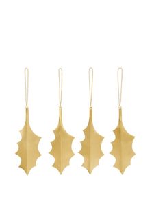 Modern Brass Irregular Shape Christmas Ornaments Handicraft Decorations - Product Image 1
