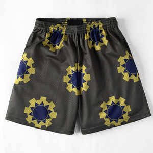 Ensembles de sport d'équipe respirants, légers et à séchage rapide, shorts pour hommes, uniforme de basket-ball, 100% polyester, nouvelle arrivée, haute qualité - Product Image 5