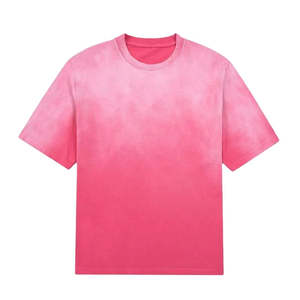 Rose <b>Pink</b> Acid Washed <b>T</b> <b>Shirts</b> Custom Graphic Print Blank Vintage Drop Shoulder Sun Faded <b>T</b> <b>Shirt</b> <b>For</b> <b>Men</b> Made In Pakistan - Product Image 6