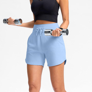 Pantalones Cortos Deportivos de Algodón para Mujer, Estilo Sexy, con Logotipo, para Gimnasio, Nueva Colección 2026, Venta al Por Mayor OEM - Product Image 2