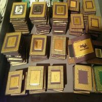 Déchets de CPU en céramique les plus vendus avec broches en or, processeurs AMD AM4 d'occasion à prix de gros