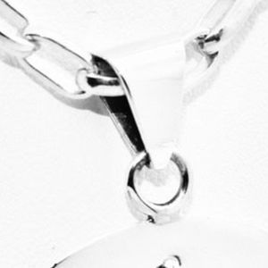 Collier Pendentif Halo AKA, Élégant, Doré, Breloque Halo, Bijou Tendance, Accessoire de Mode, Chaîne Pendentif, Cadeau - Product Image 2