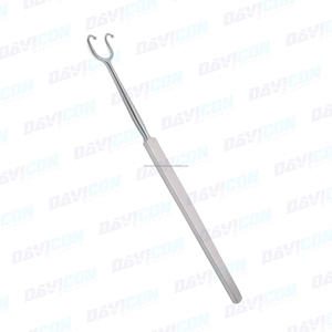 Medical Grade High Quality Stainless Steel Fomon Manual Nostril <b>Elevator</b>-Retractor Two Prongs/W Ball Tips 6.1/4 in - Product Image 5